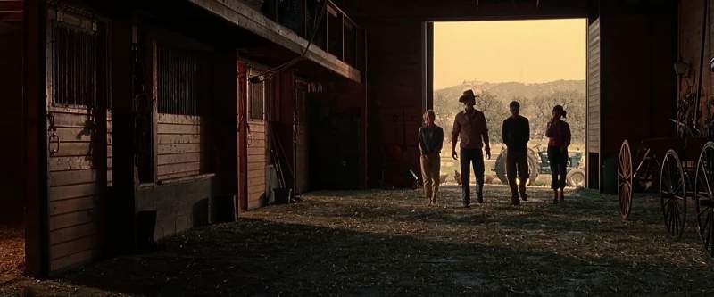 This barn sits on what they call the south 40