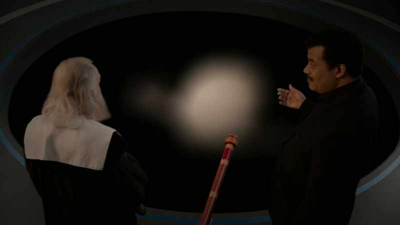 This was because both worlds, Earth and Saturn