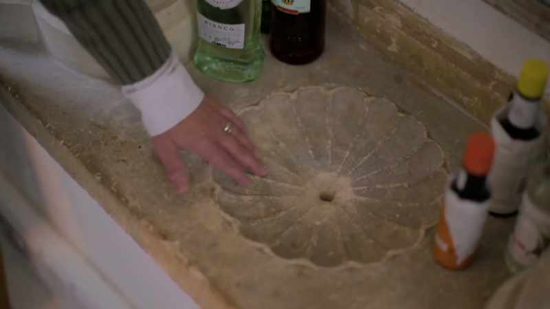 This bit here, this is where the priest or the prior