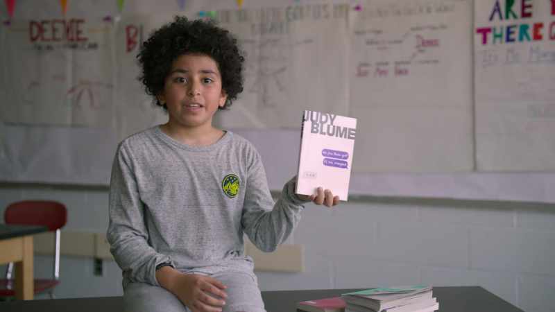 This book, um, actually helped... actually can help me with my puberty