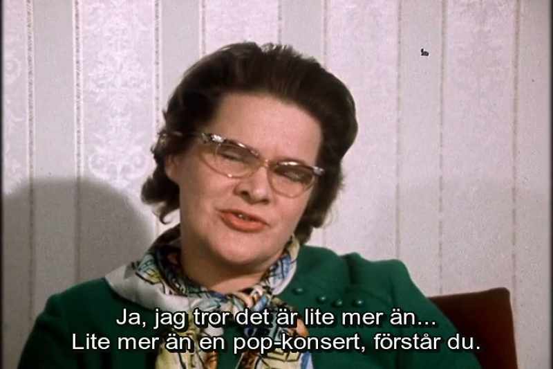 This was booked as a concert, and it was only after that