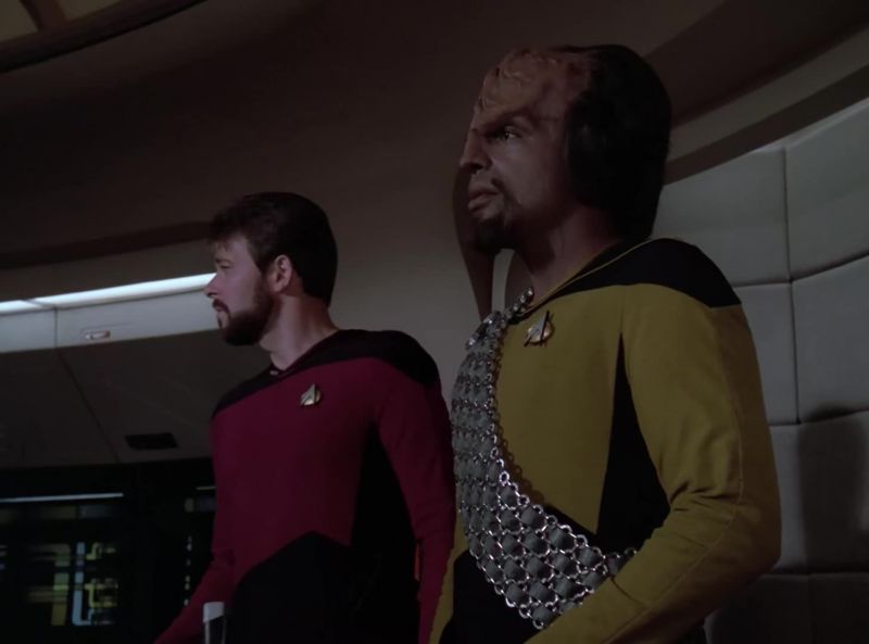 This bridge should be four decks above us. What's going on here?