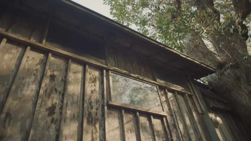 This cabin, it's very open to the environment