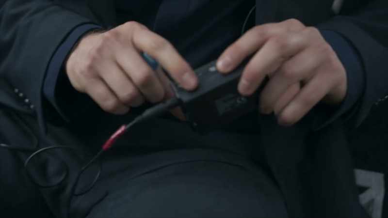 This camera has a very sensitive stop button