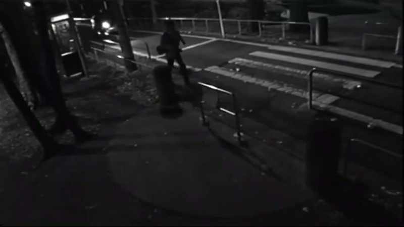 This was captured on a surveillance camera