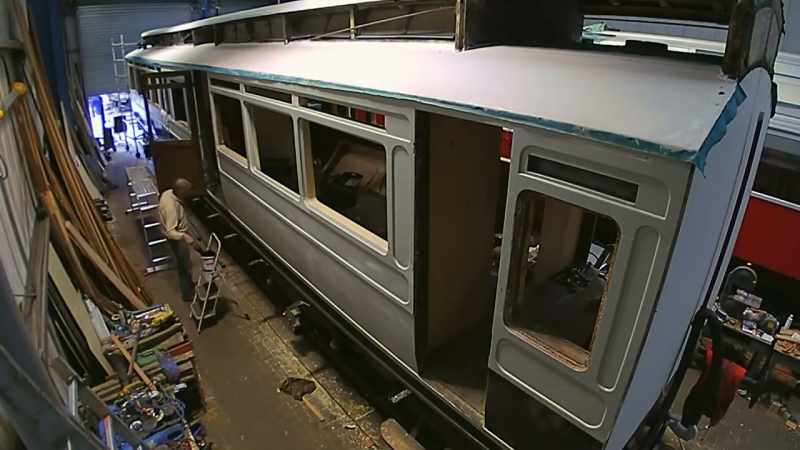 This carriage is starting to reveal its regal potential