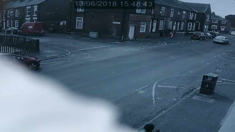 This is CCTV footage from Birch Street