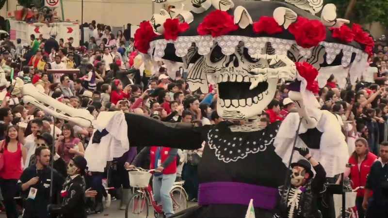This celebration is rooted in Aztec and Spanish cultures