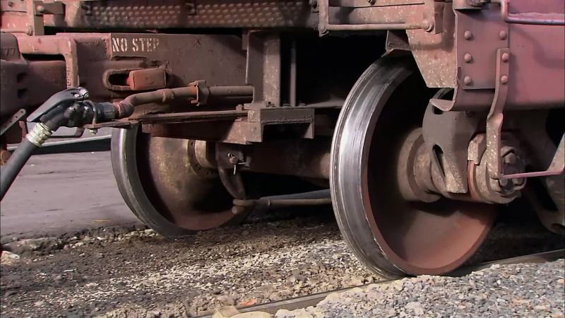 THIS COMPANY HAS BEEN MAKING TRAIN WHEELS AND AXLES