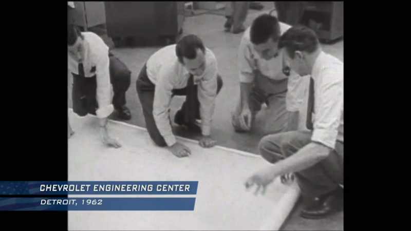 This Corvette was developed by Chevrolet engineers