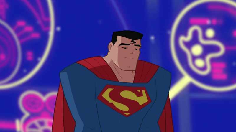 This costume is a bit, uh, snug. (CHUCKLES)