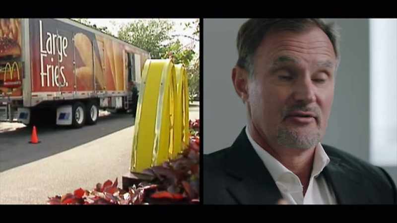This could be the driver, the delivery people