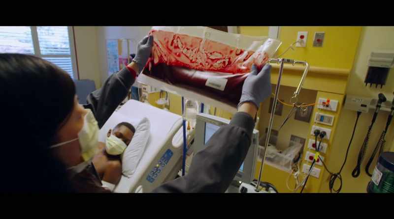 This is David's old red blood cells