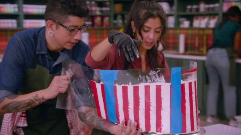 This is definitely not the cake that I envisioned in my head