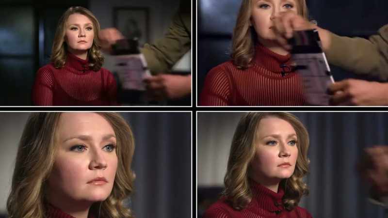 This doesn't look like a woman who has been through prison