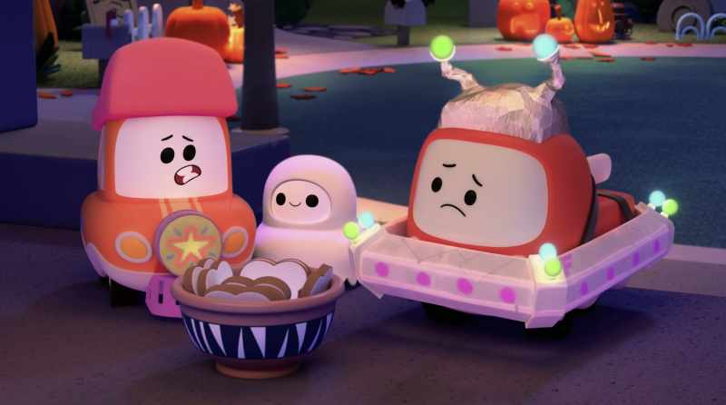 This doesn't look like sweets. -It's bread! Take as much as you like!