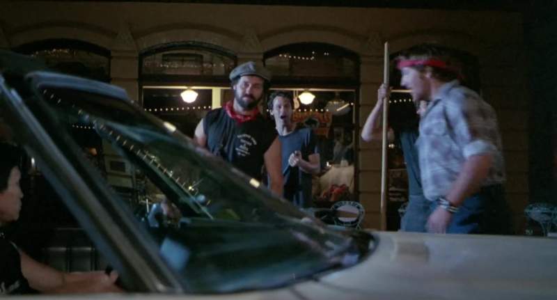 This doesn't look like the welcome wagon