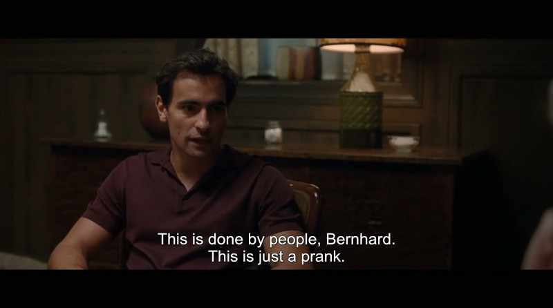This is done by people, Bernhard. This is just a prank