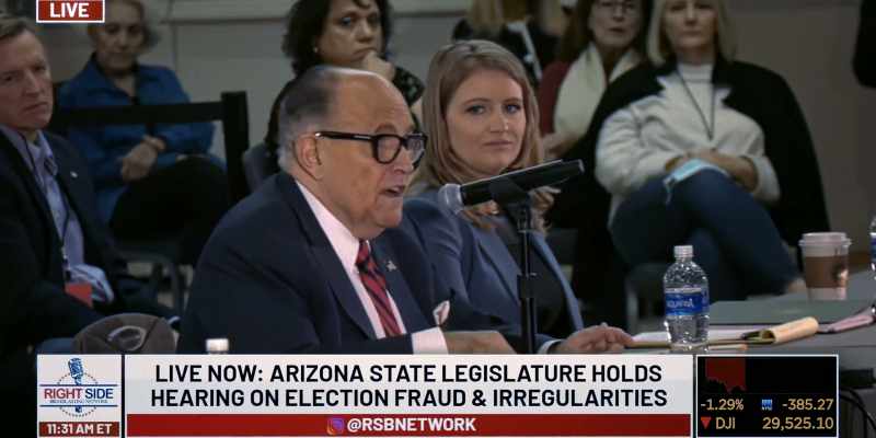 This election was a conspiracy that was hatched