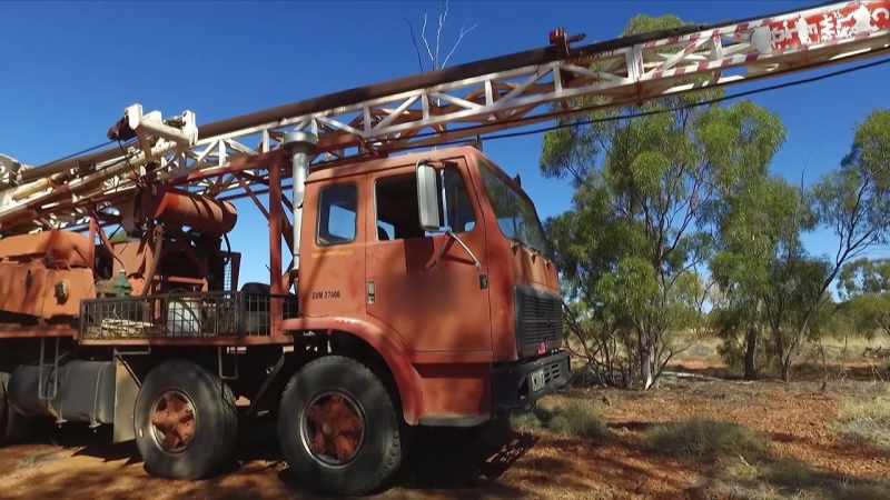 This exploration drill rig is worth over $10,000
