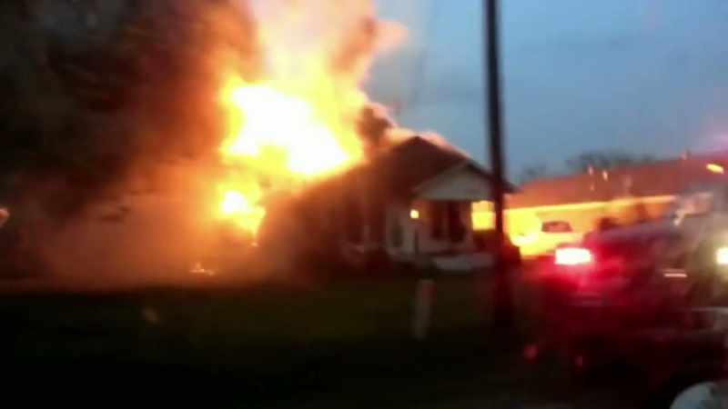 This explosion happened at a facility storing a fraction