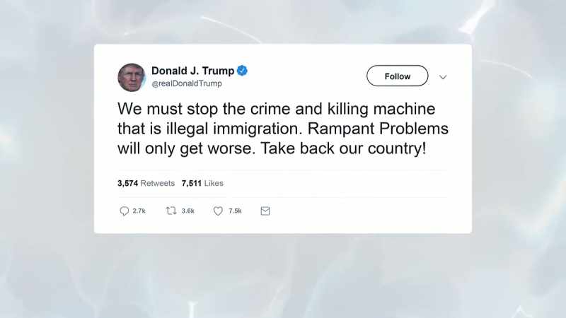 This extreme violent rhetoric being pushed by Trump