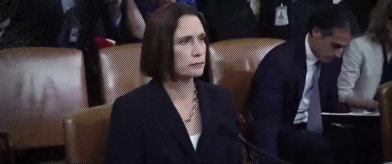 This false accusation came from Fiona Hill
