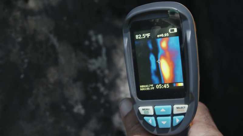 This forward‐looking infrared camera or FLIR