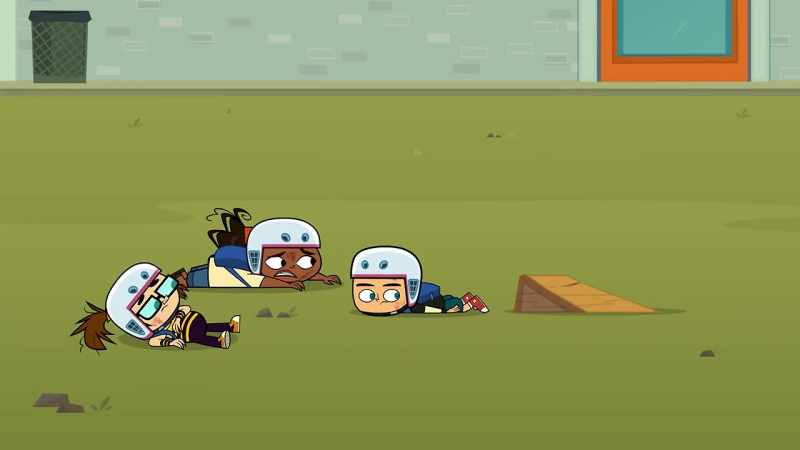 This game is called the Izzy gonna die daredevil car jump!