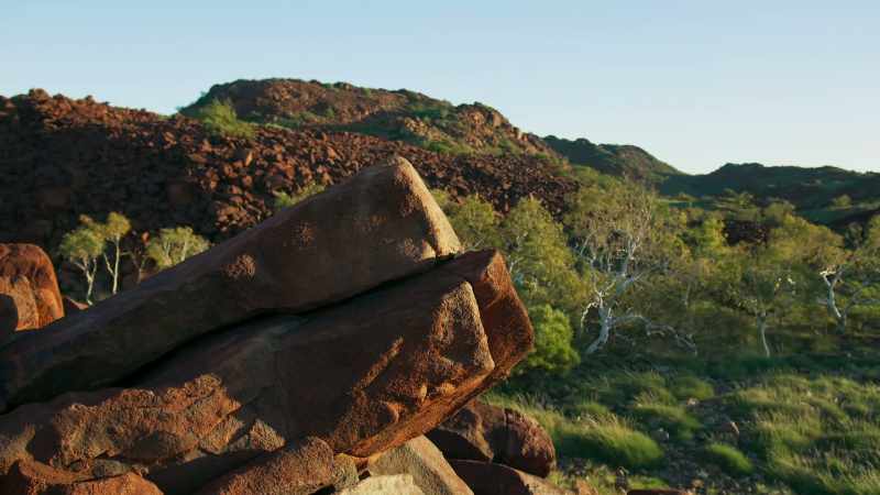 This great stretch of boulders