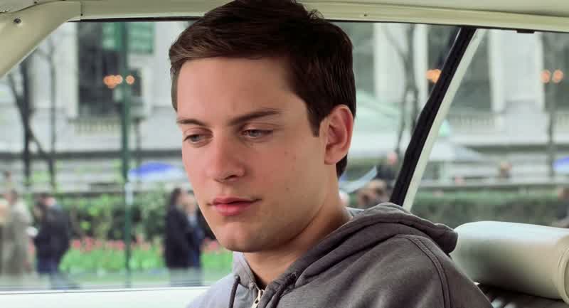 This guy Flash Thompson he probably deserved what happenedBut just because you can beat him updoesn't give you the right toRemember with great power comes great responsibility
