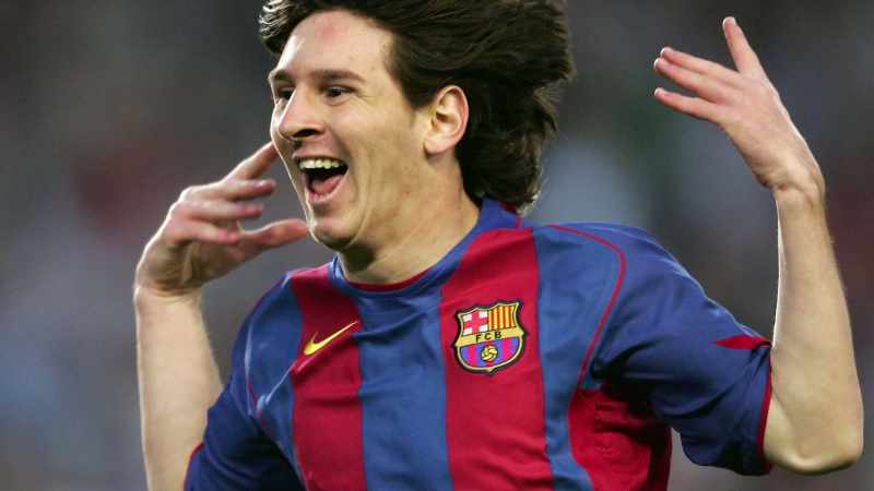 This hat trick meant that Messi was the first person