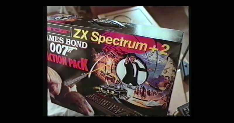 This here is the ZX spectrum plus two