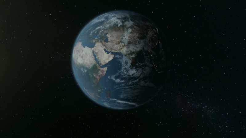 This is how Mother Earth looked when she was naked