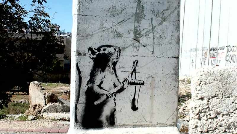 This hype about Banksy right now where nobody knows who he is