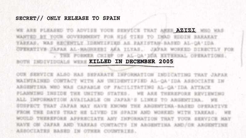 This information was transmitted by the United States intelligence services