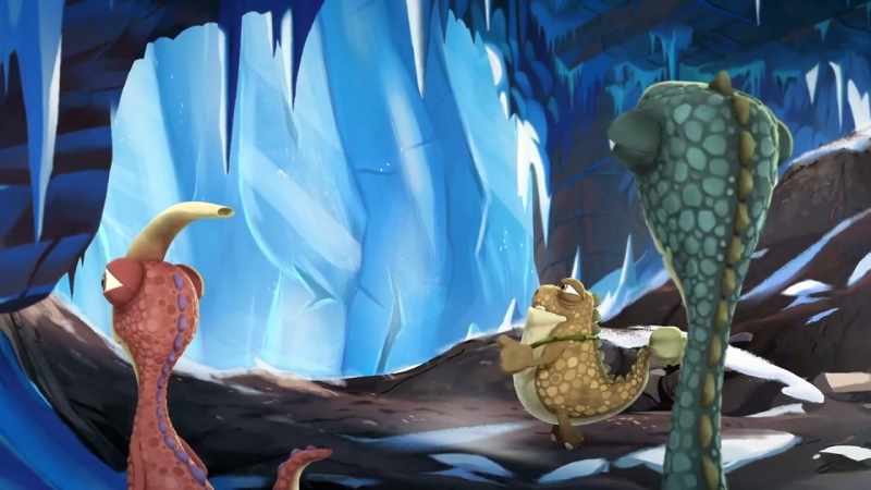 This isn't a snow cave. It's just a cave cave