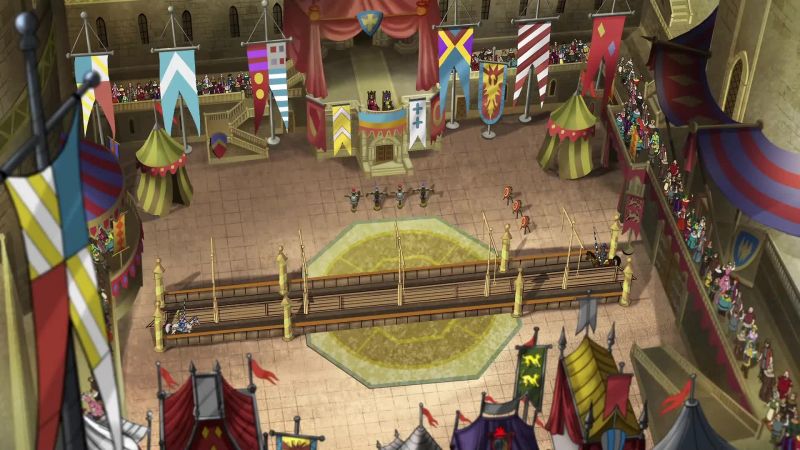 This is it. He's the last knight on Arthur's side