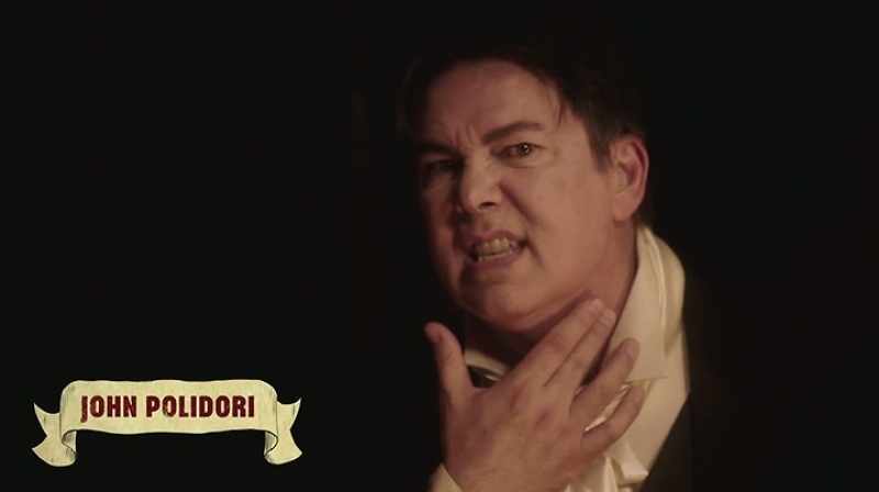 This is John Polidori, and he is relating to his dear friends