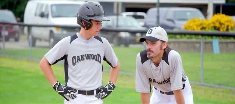 This kid's never been on a mound before
