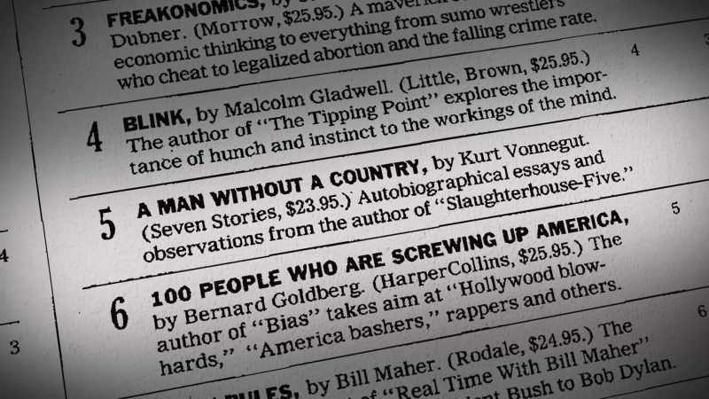 This was Kurt’s first best seller