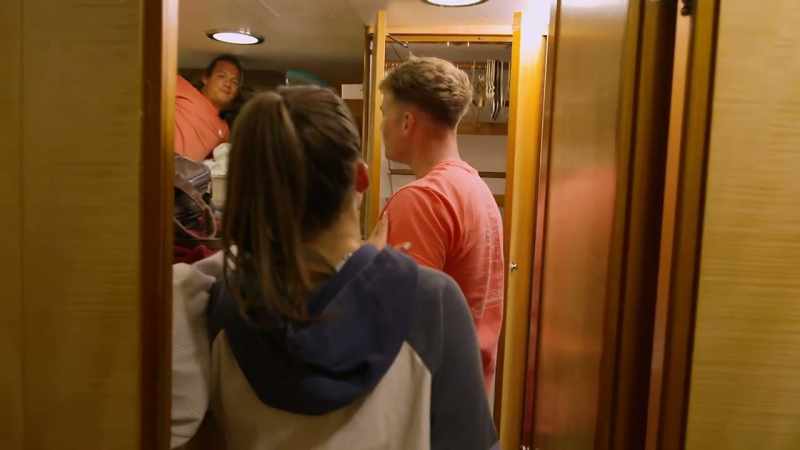 This is lame, but you share a room with the captain