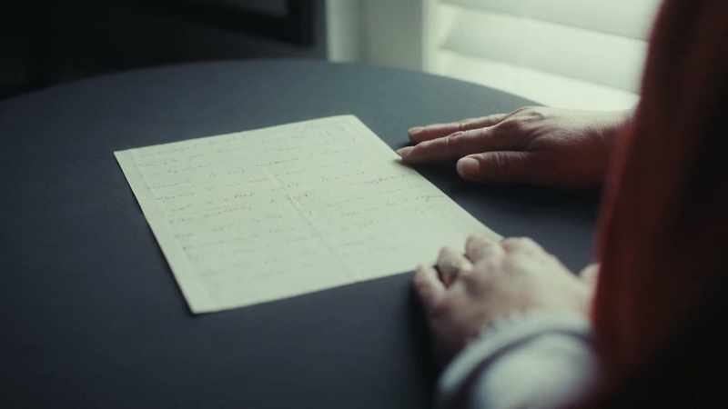 This letter was as she was sailing to Mexico