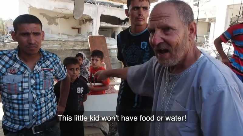 This little boy will have no food or water!