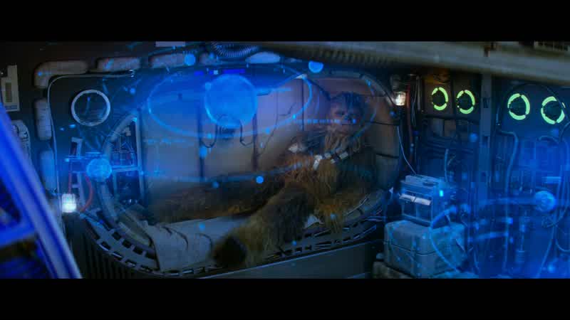 HAN This map's not completeIt's just a pieceEver since Luke disappearedpeople have been looking for himREY Why did he leaveHe was training a new generation of JediOne boy an apprenticeturned against