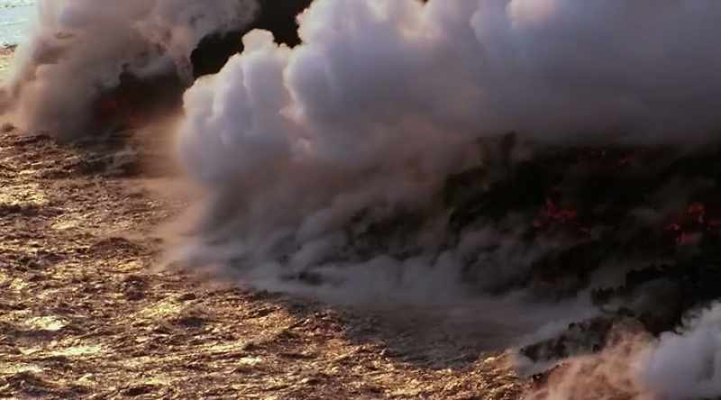 This massive eruption over 3,000 years ago