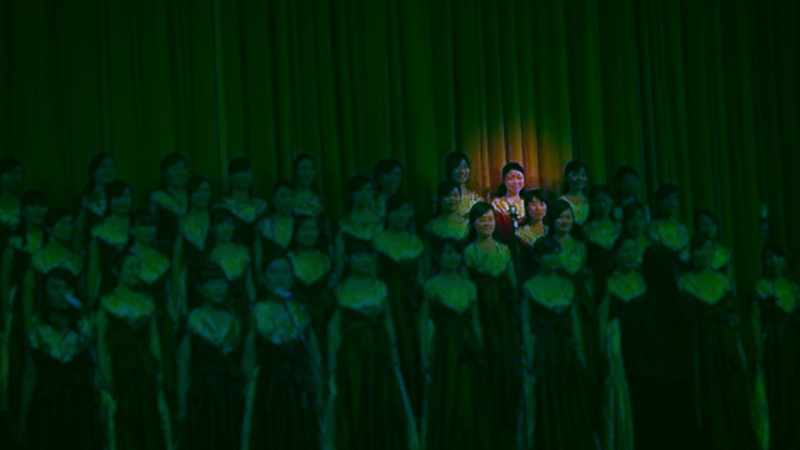 This was me performing propaganda songs