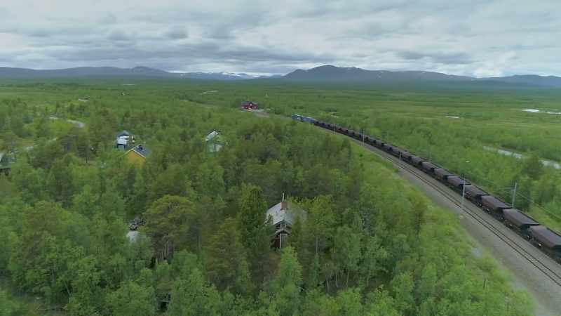 This mega train has allowed the mine to go into overdrive