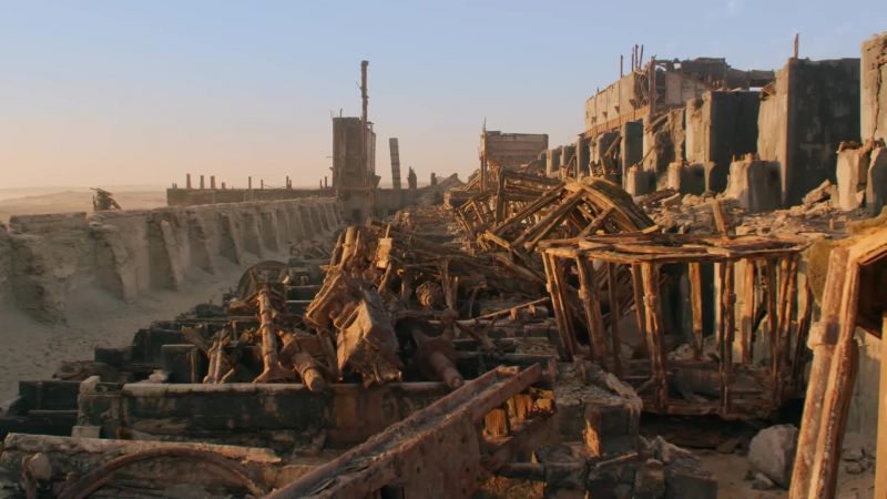 This mining town was abandoned over 60 years ago
