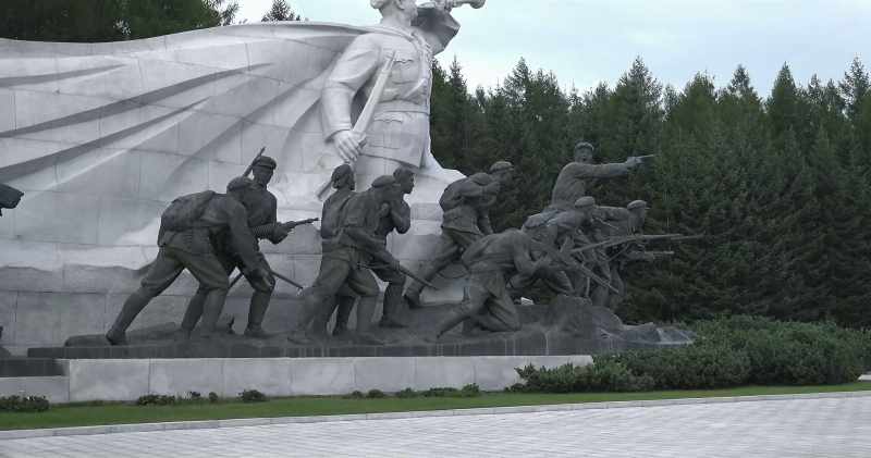 This monument is a gateway to the sacred ground